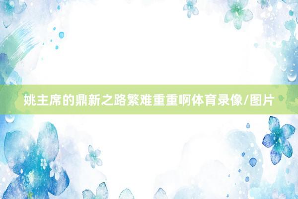 姚主席的鼎新之路繁难重重啊体育录像/图片